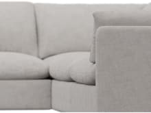 Willow Avon Mineral Modular Sofa - 5 Seater LAF Terminal color Avon Mineral