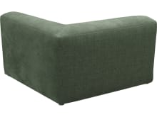 Copenhagen Tribute Dark Jade Wedge Corner Chair Sofa Module color Tribute Dark Jade