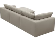 Cloud Deep Isla Sea Pearl Modular Sofa - 3 Seater Chaise color Isla Sea Pearl