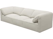 Kai Boucle Ivory Modular Sofa - 3 Seater color Boucle Ivory