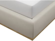 Haven Gas Lift Bed Toorak Pearl color Toorak Pearl