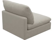 Willow Noa Desert Armless Sofa Module color Noa Desert