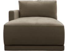 Haven Tribute Walnut Left Arm Facing Chaise Module color Tribute Walnut
