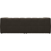 Lucello Muse Mink Modular Sofa with Ottoman - 3 Piece color Muse Mink