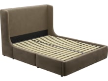 Lucy Drawer Bed Tribute Walnut color Tribute Walnut