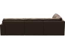 Monica Muse Chocolate Sofa - 4 Seater LAF Terminal color Muse Chocolate