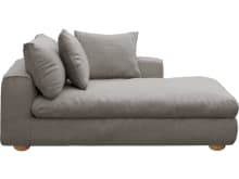 Tully Boucle Pumice Chaise Right Arm Facing Module color Boucle Pumice