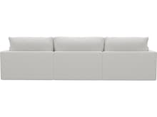 Willow Noa Fog Chaise Sofa - 3 Seater color Noa Fog