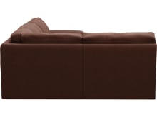 Monica Muse Rust Sofa - 4 Seater LAF Terminal color Muse Rust