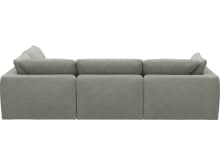 Cloud Deep Toorak Pebble Modular Sofa - 4 Piece color Toorak Pebble