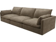 Willow Tribute Walnut Modular Sofa - 3 Seater color Tribute Walnut