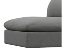 Willow Maya Flint Armless Sofa Module color Maya Flint