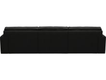 Monica California Charcoal Chaise Sofa - 3 Seater color California Charcoal