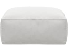 Riley Noa Fog Modular Small Ottoman color Noa Fog