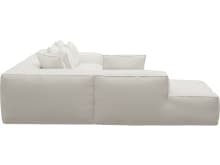 Riley Tribute Ice Modular Sofa - Arm, 2x Armless, Corner, Left Terminal color Tribute Ice