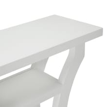 Bowen Console Table White color White
