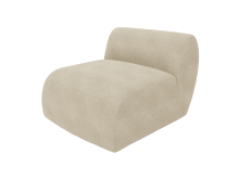 Malmo Avon Taupe Armless Module color Avon Taupe