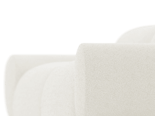 Malmo Boucle Ivory Sofa - 2 Seater color Boucle Ivory