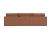Retreat Muse Dusk Chaise Sofa - 3 Seater color Muse Dusk