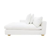 Tully Muse Frost Chaise Left Arm Facing Module color Muse Frost