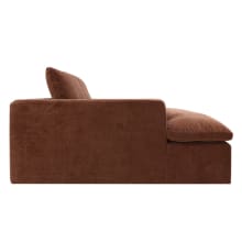 Cloud Deep Chaise Left Module Muse Rust color Muse Rust