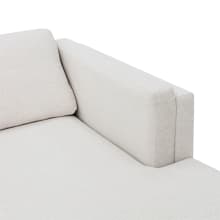 Hayes California Ivory Chaise Sofa - 3 Seater color California Ivory