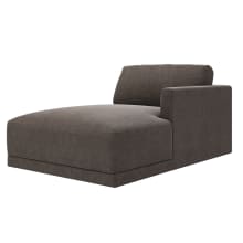 Haven Muse Mink Right Arm Facing Chaise Module color Muse Mink