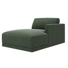 Haven Muse Forest Right Arm Facing Chaise Module color Muse Forest