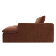 Cloud Deep Chaise Right Module Muse Rust color Muse Rust