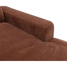 Cloud Deep Chaise Right Module Muse Rust color Muse Rust