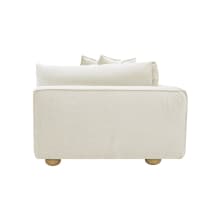 Tully Muse Flax Corner Sofa Chair Module color Muse Flax