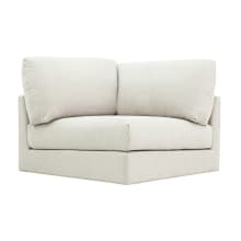 Finley Toorak Pearl Corner Sofa Chair Module color Toorak Pearl