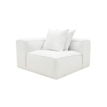 Riley Linen Pure White Module Corner color Linen Pure White