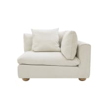 Tully Muse Flax Corner Sofa Chair Module color Muse Flax