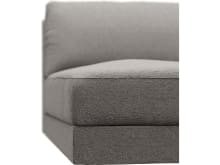 Monica Boucle Pumice Right Arm Facing Chaise Module color Boucle Pumice