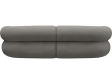 Colette Isla Soft Grey Sofa - 3 Seater color Isla Soft Grey