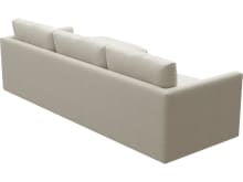 Haven Apt Muse Flax Chaise Sofa color Muse Flax