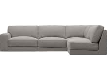 Monica Boucle Pumice Sofa - 4 Seater RAF Terminal color Boucle Pumice