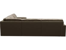 Monica Tribute Walnut Corner Sofa - 5 Seater color Tribute Walnut