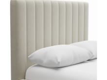 Brentwood Gas Lift Bed Muse Flax color Muse Flax