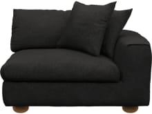 Tully Sofa Modules Slip Covers California Charcoal color California Charcoal