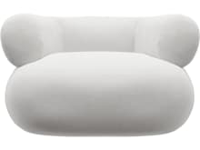 Colette Muse Frost Swivel Armchair color Muse Frost