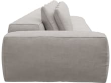 Riley Avon Mineral Modular Sofa - 1x Arm, 4x Armless, 1x Right Terminal color Avon Mineral