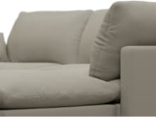 Willow Plaza Natural Modular Sofa - 5 Seater RAF Terminal color Plaza Natural