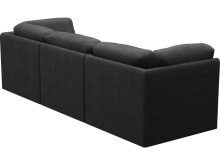 Emily Modular Sofa Plaza Flint Grey - 3 Piece color Plaza Flint Grey