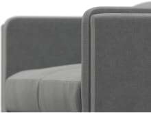 Hayes Maya Flint Sofa - 3 Seater color Maya Flint