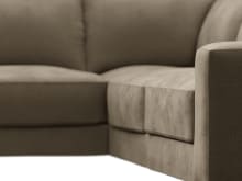 Monica Tribute Walnut Sofa - 4 Seater LAF Terminal color Tribute Walnut
