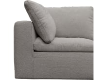 Cloud Boucle Pumice Modular Sofa - 5 Piece color Boucle Pumice