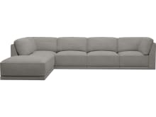 Emily Modular Sofa Isla Soft Grey - 6 Piece color Isla Soft Grey