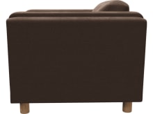 Hayes Muse Chocolate Armchair color Muse Chocolate